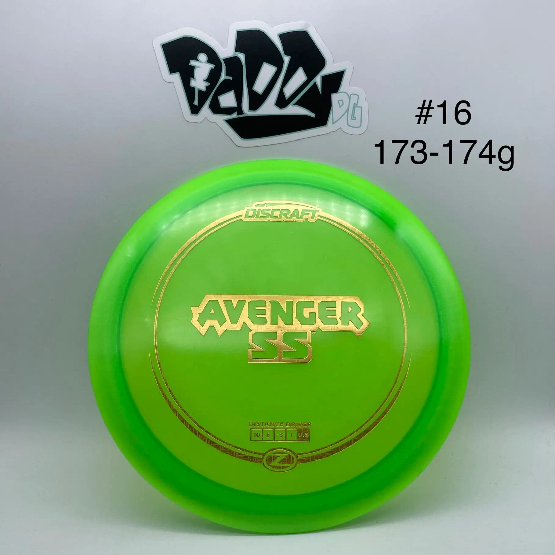 Discraft Avenger SS Z Line Driver