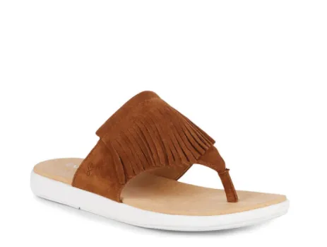 Emu Iris Sandal in Pecan