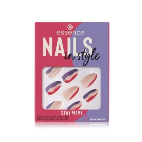 Essence False nails Nails in Style Stay Wavy