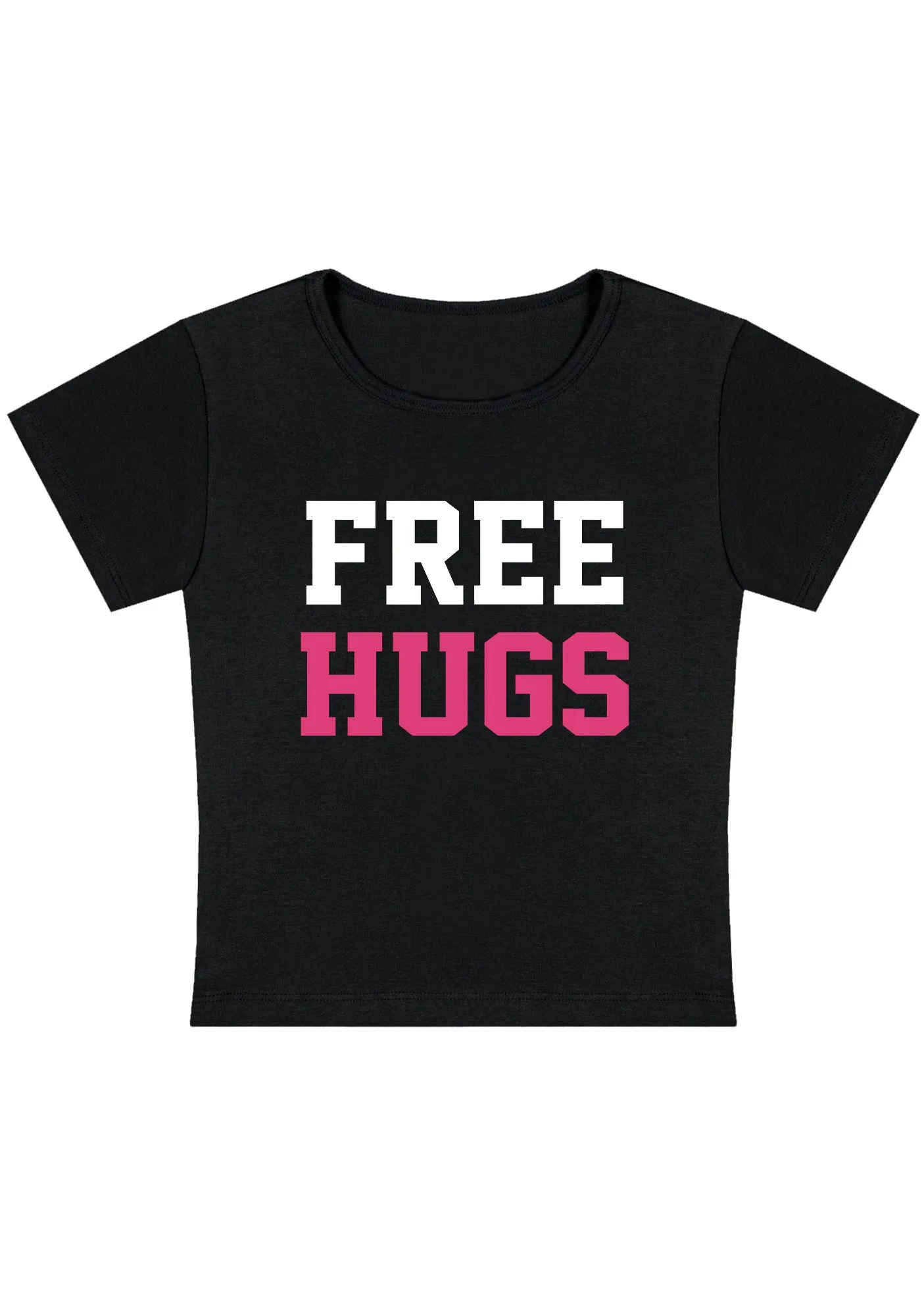 Free Hugs Y2K Baby Tee