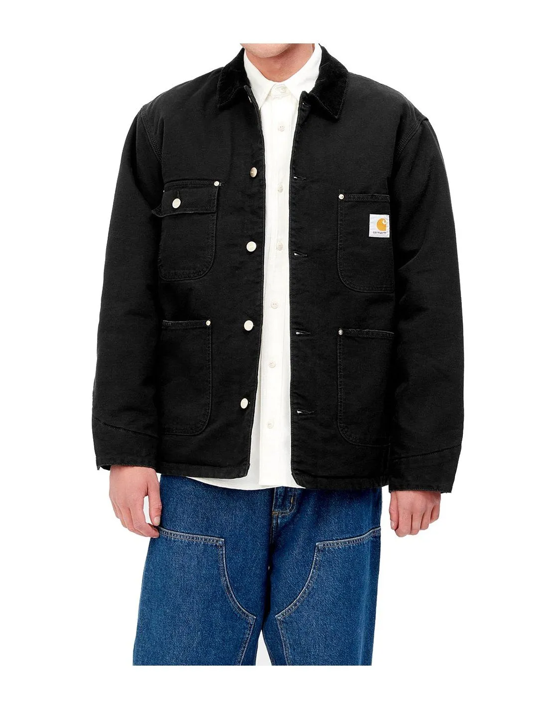 Giubbino Carhartt Wip uomo I027357 Og chore nero