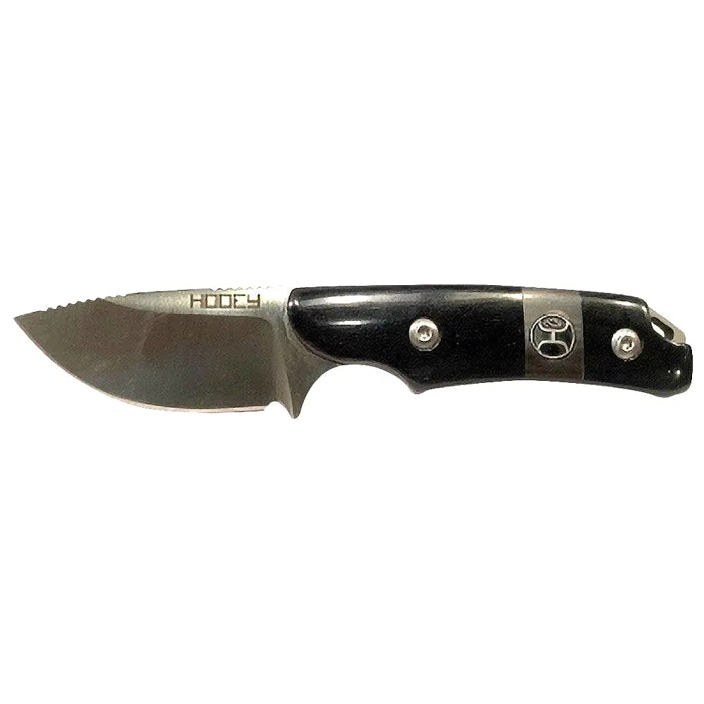 HOOEY HORN FIXED BLADE SKINNER KNIFE BUFFALO