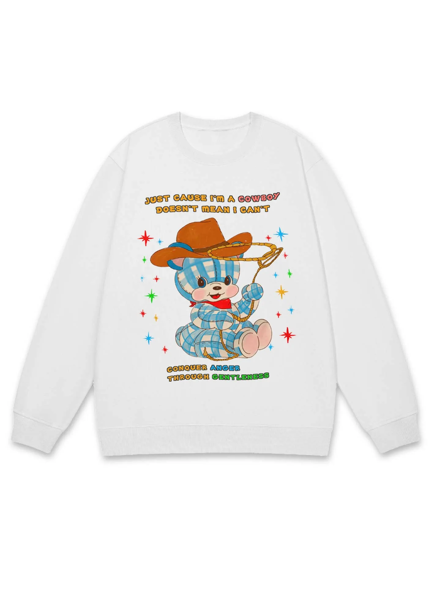 Just Cause I'm A Cowboy Y2K Sweatshirt