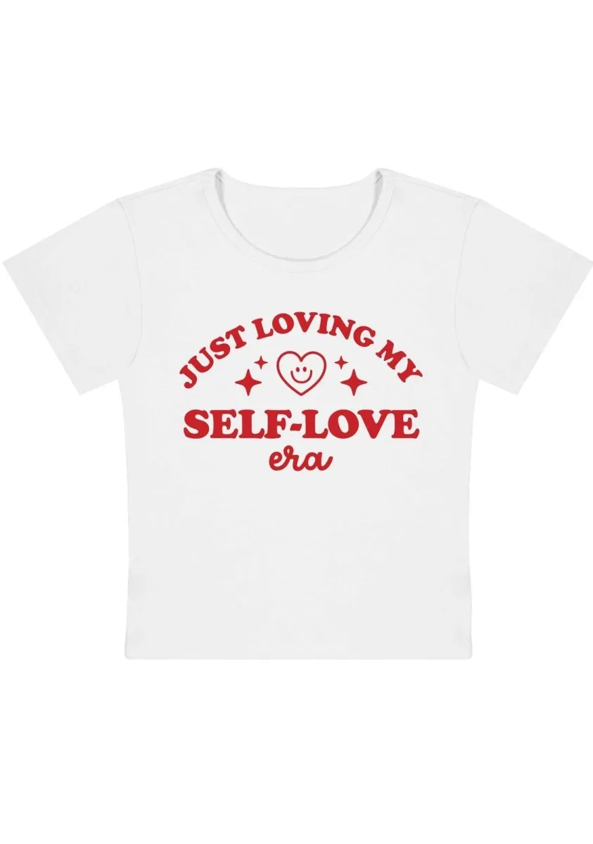 Just Love My Self-Love Era Y2K Baby Tee