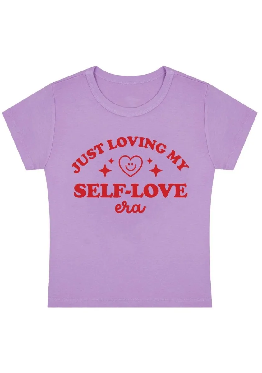 Just Love My Self-Love Era Y2K Baby Tee