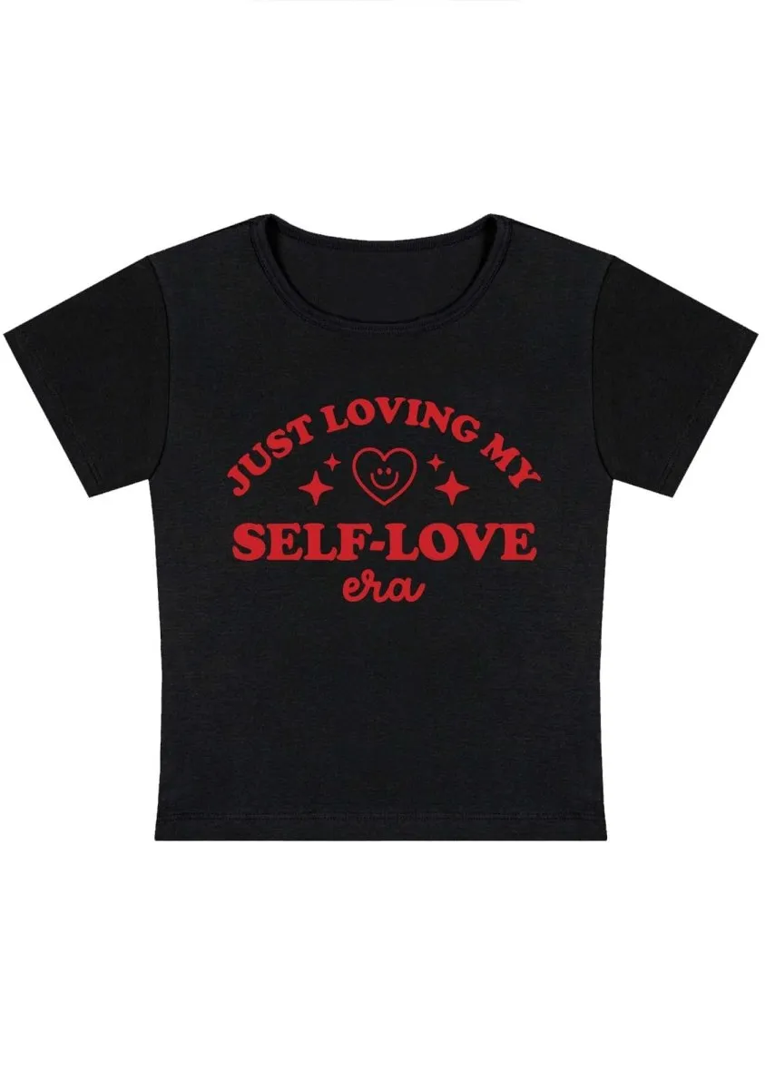 Just Love My Self-Love Era Y2K Baby Tee