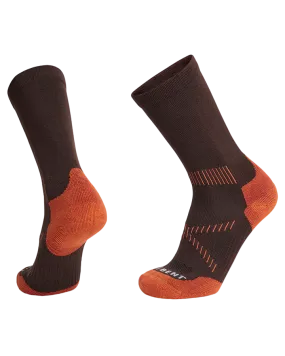 Le Bent Light Cushion Crew Hike Sock Chocolate Torte | Socks Mens | Snow Skiers Warehouse