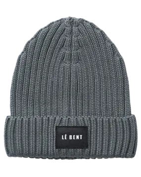 Le Bent The Buddy Beanie - Petrol Grey | Shop Headwear at Trojan Wake Ski Snow & Snow Skiers Warehouse