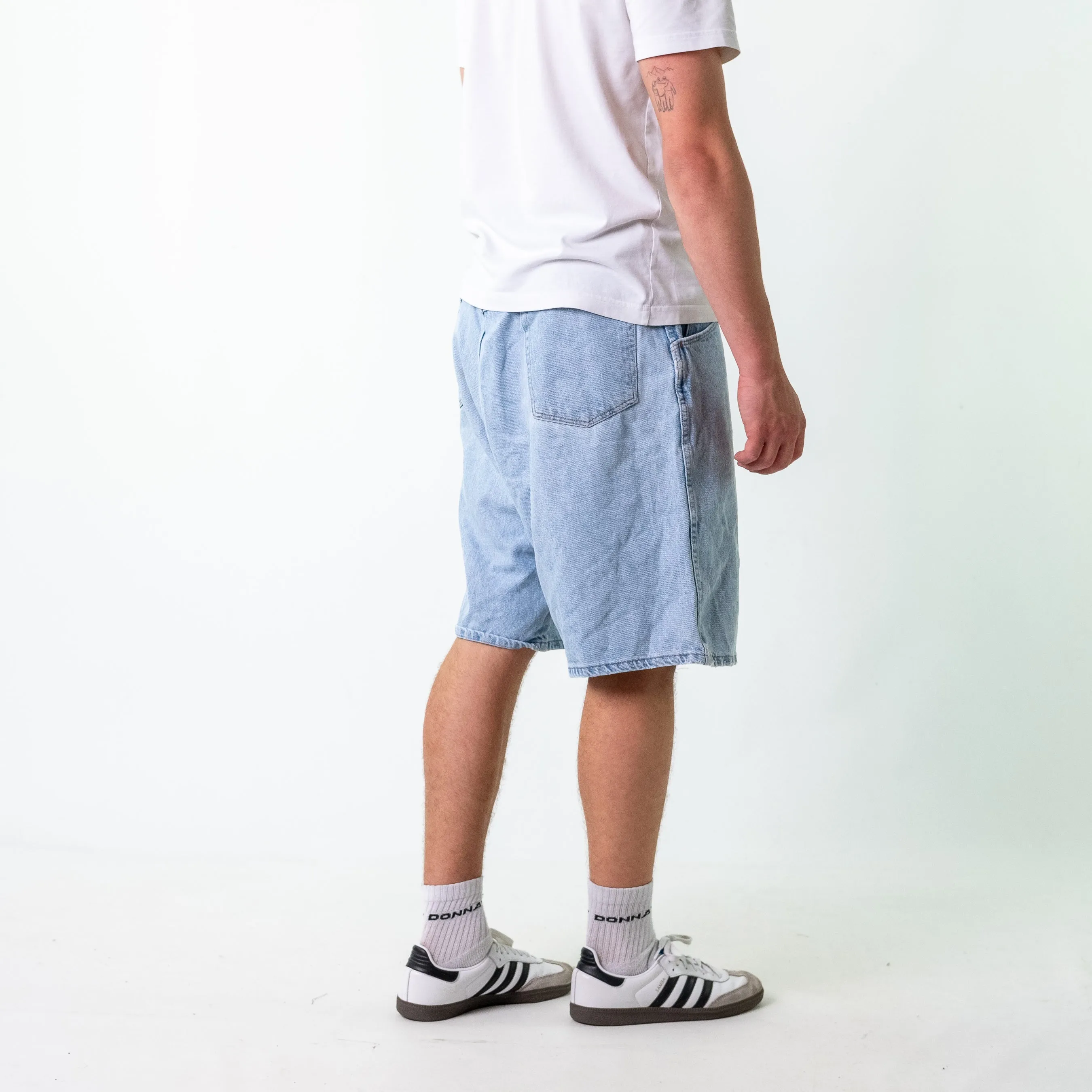 Light Blue 90s Wrangler Denim Jorts Shorts (38)