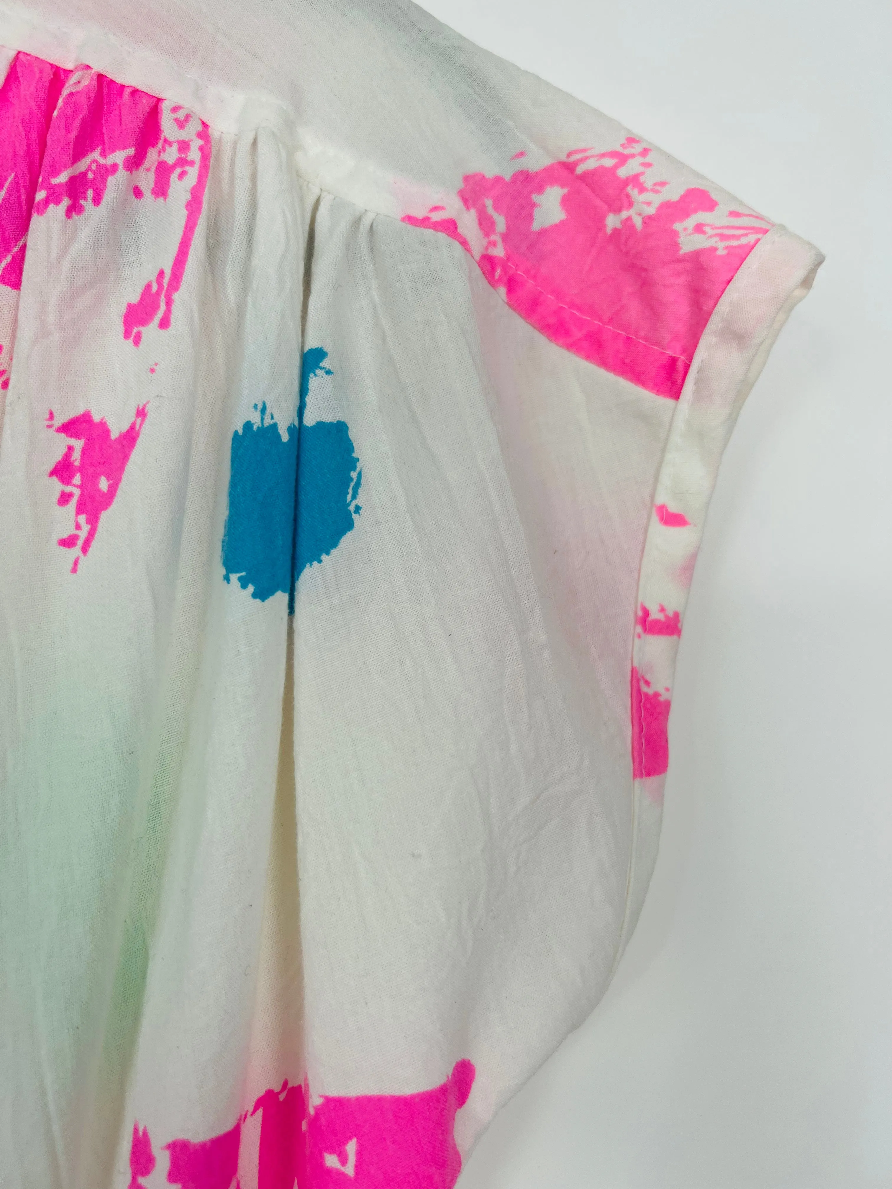 Live: 109 Vintage 80's Paint Splash Romper