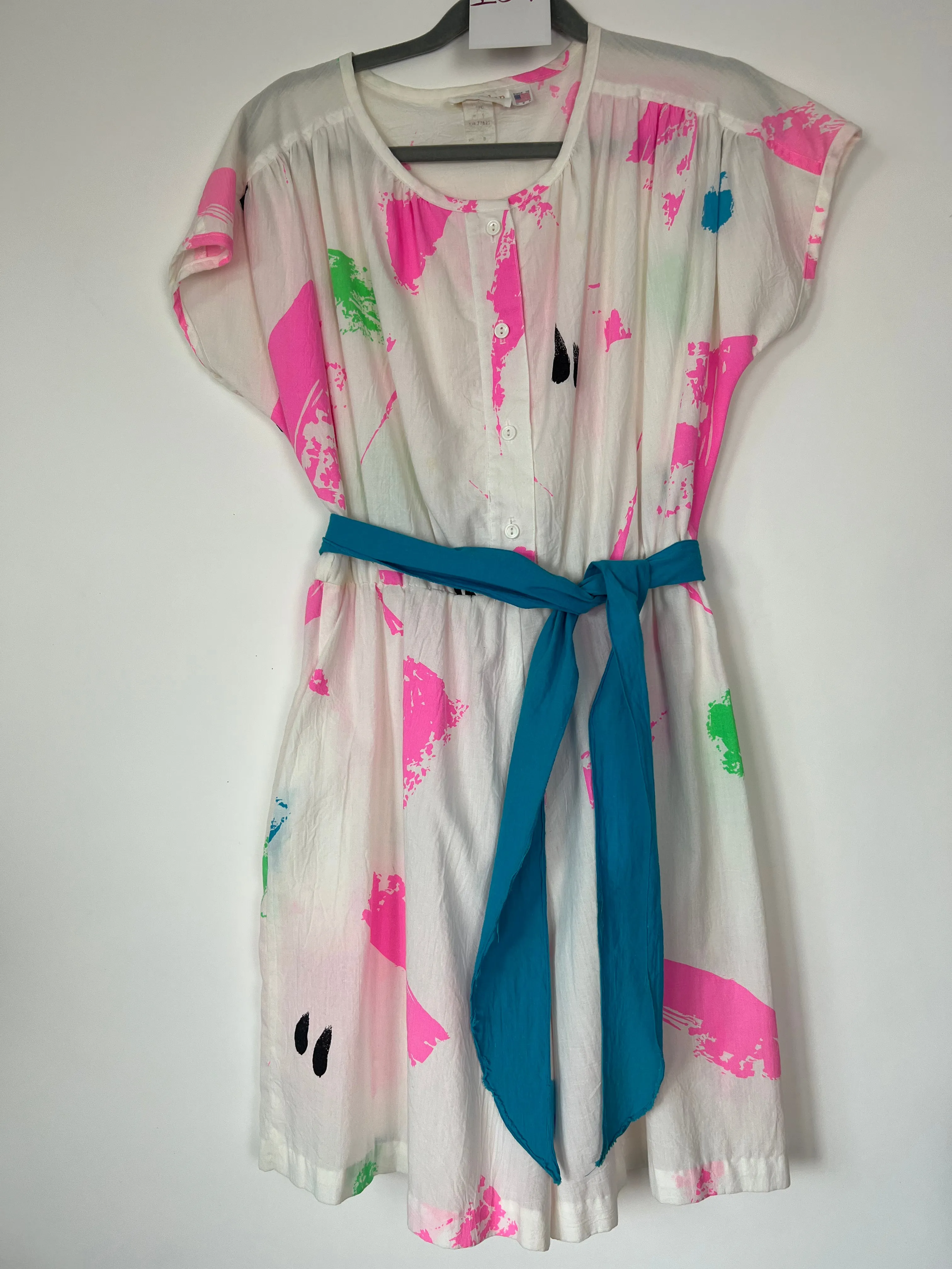 Live: 109 Vintage 80's Paint Splash Romper