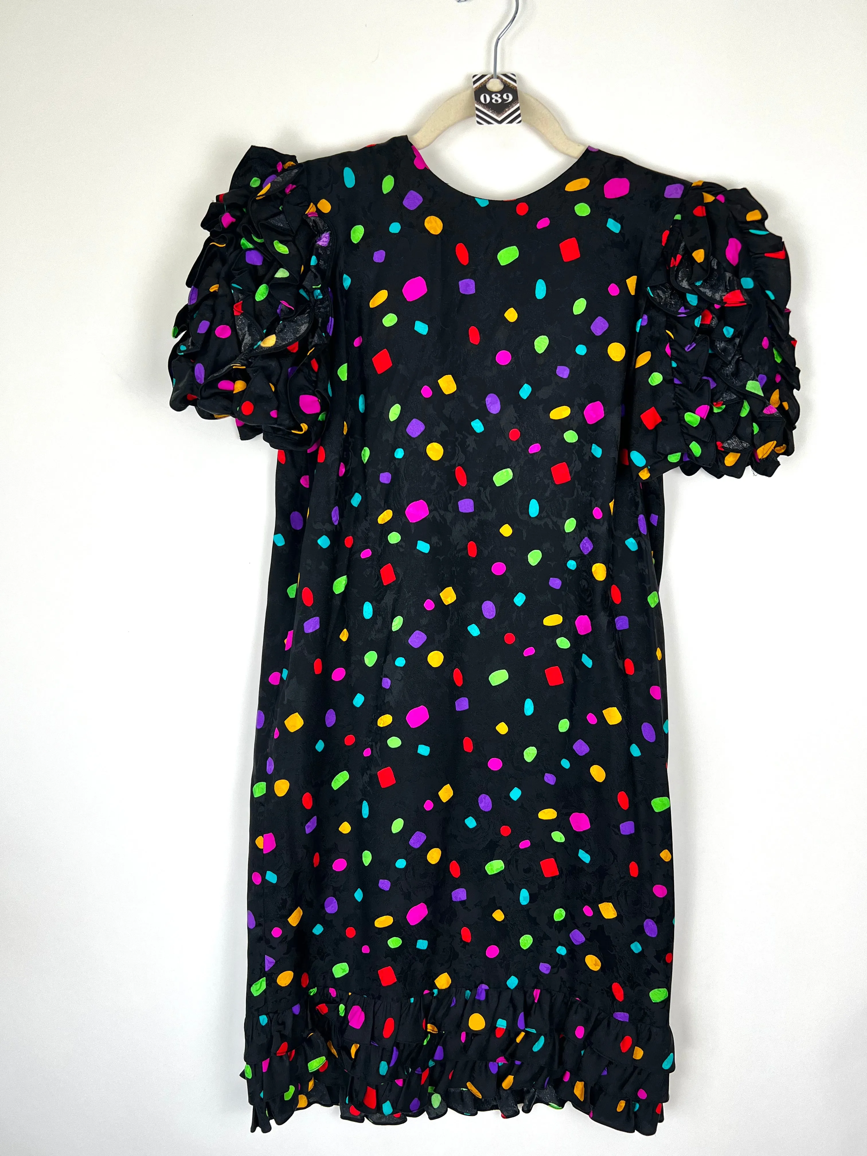 Live: 89 Vintage 80's Confetti Mini Dress