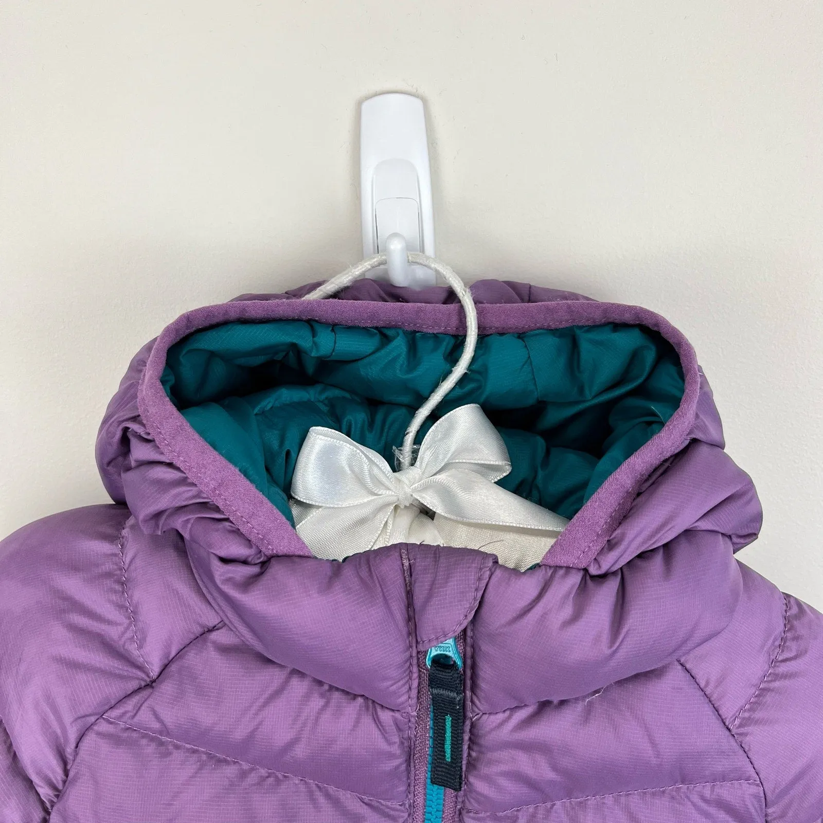 L.L. Bean Toddler Ultralight 650 Down Jacket Violet Chalk 12-18 Months