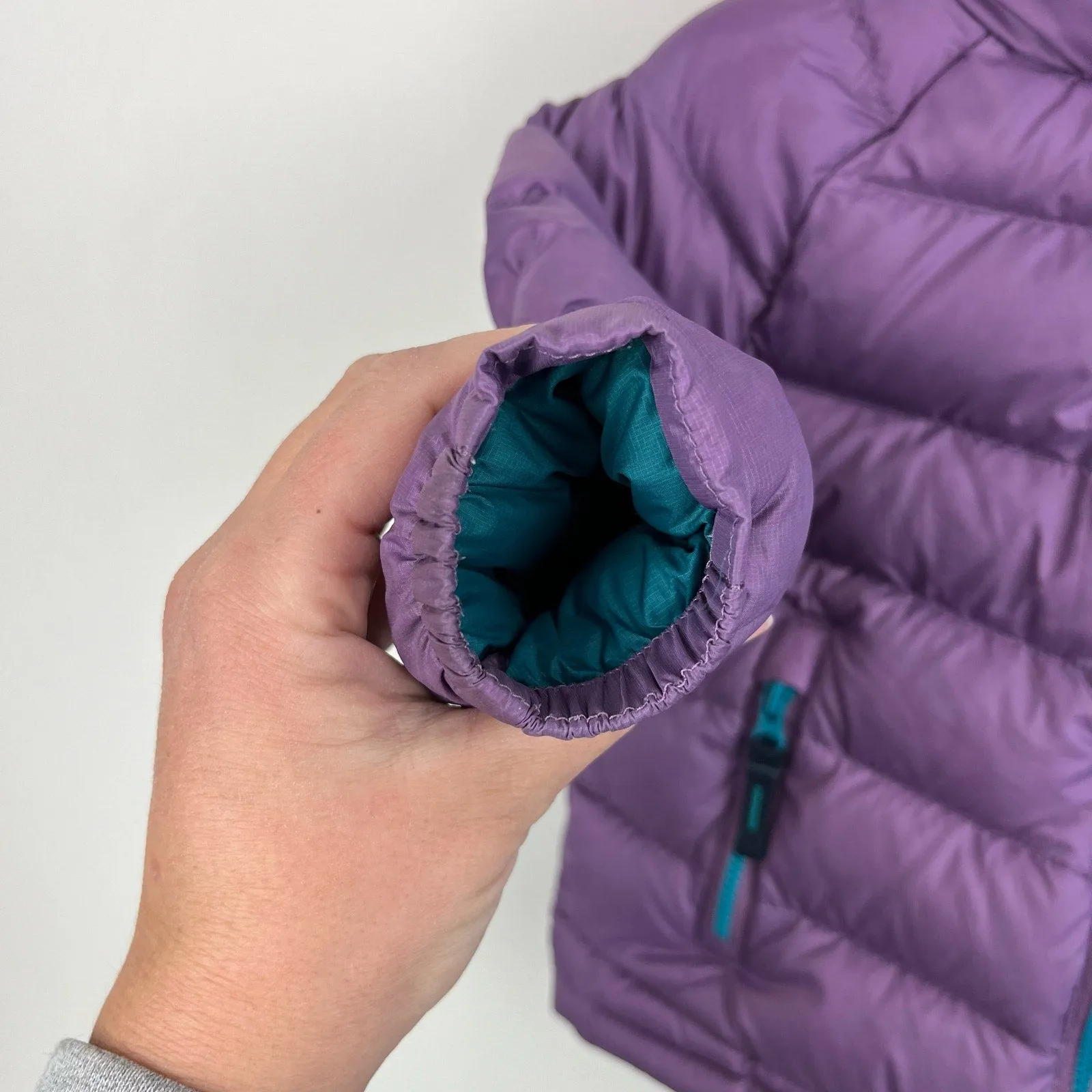 L.L. Bean Toddler Ultralight 650 Down Jacket Violet Chalk 12-18 Months