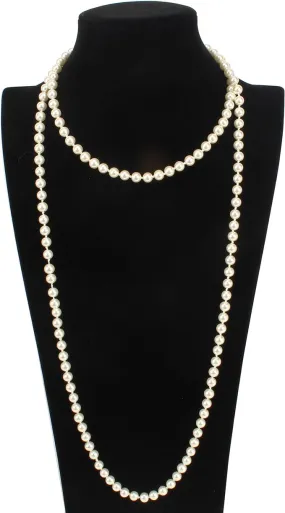 Long Pearl Necklace 55