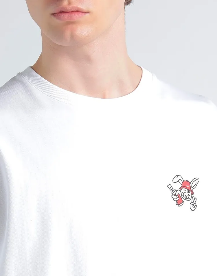 MAISON KITSUNE  |Short Sleeves Logo Designers T-Shirts