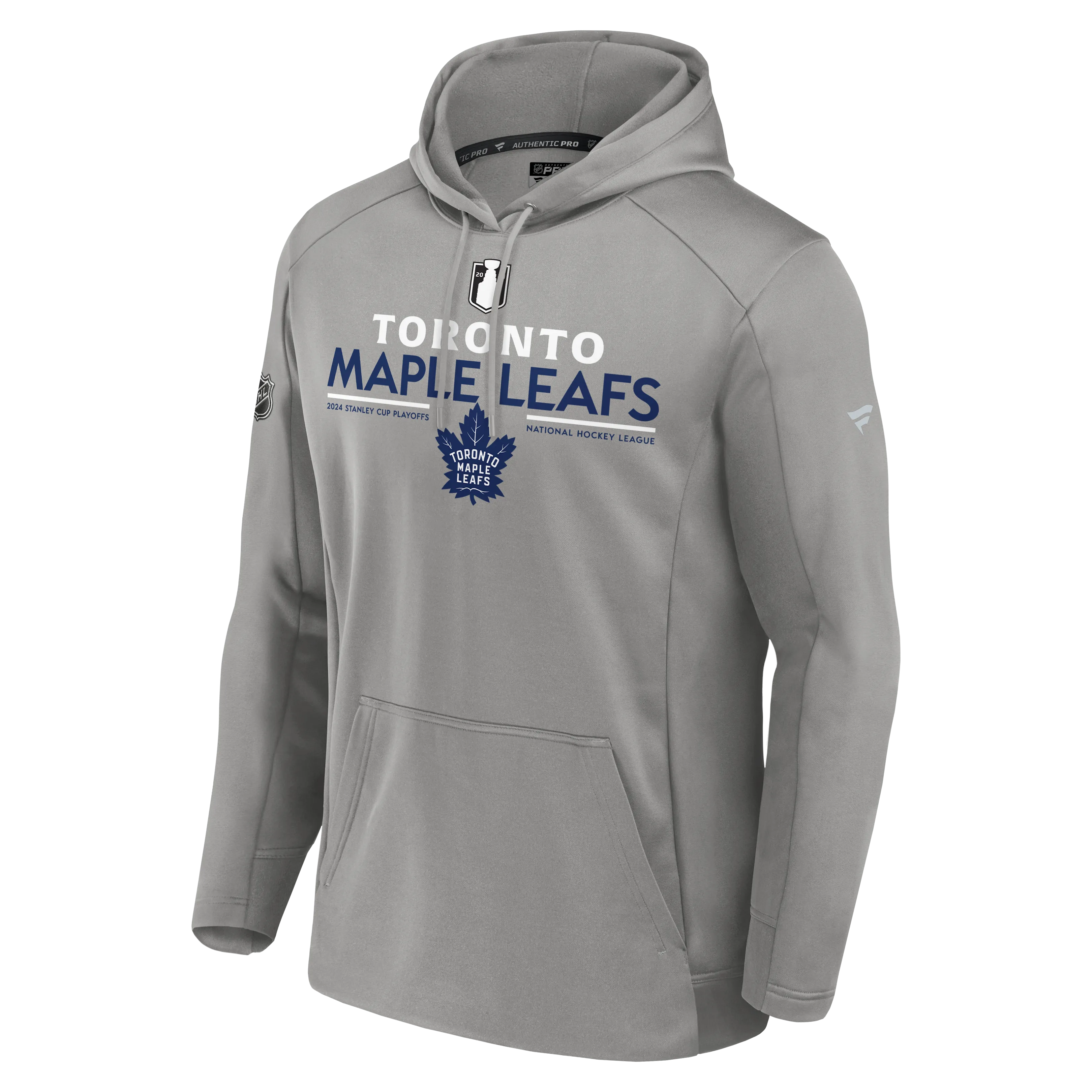 Maple Leafs Fanatics Men's Authentic Pro 2024 Stanley Cup Playoffs Hoody