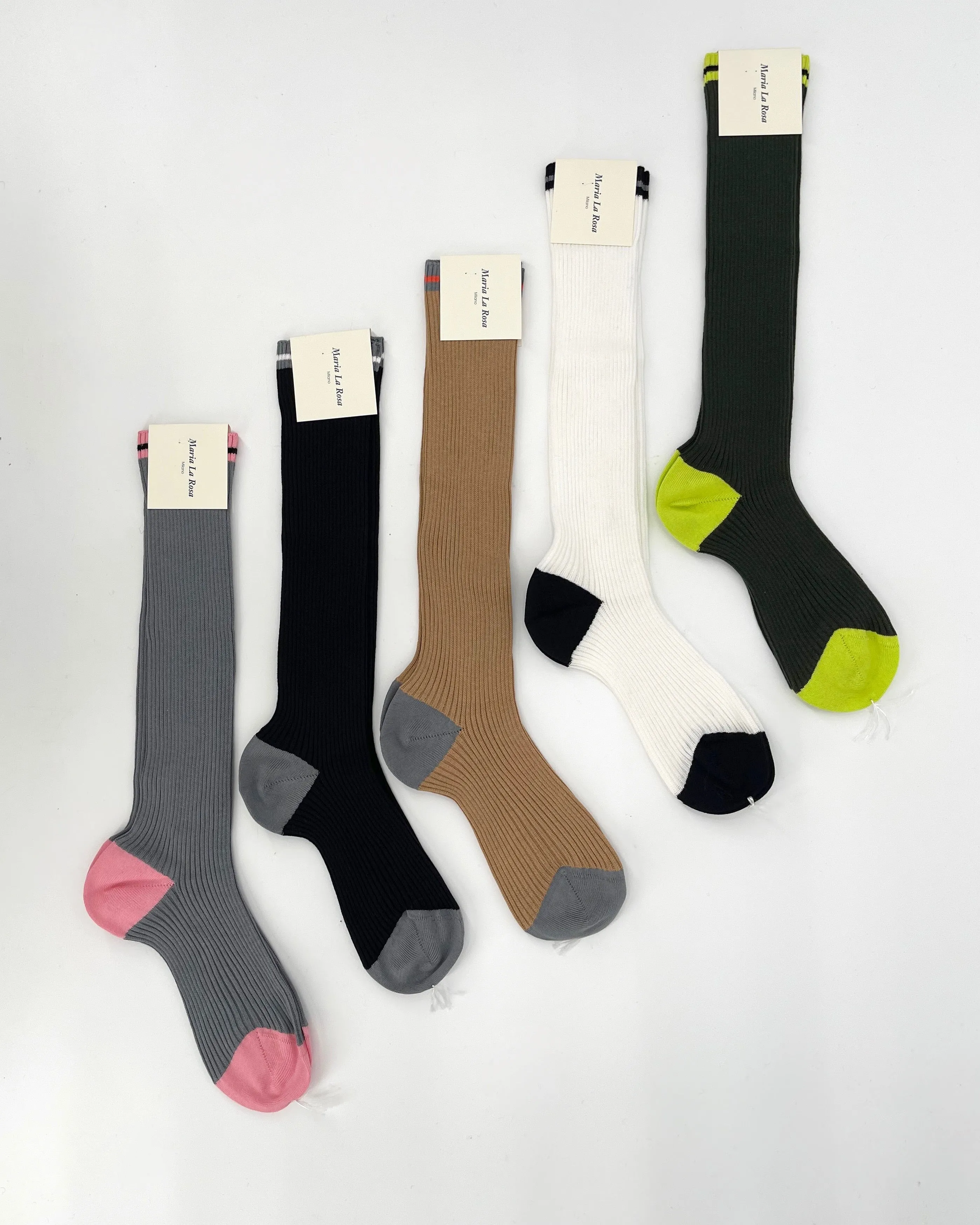 Maria La Rosa Ribbed Cotton Socks