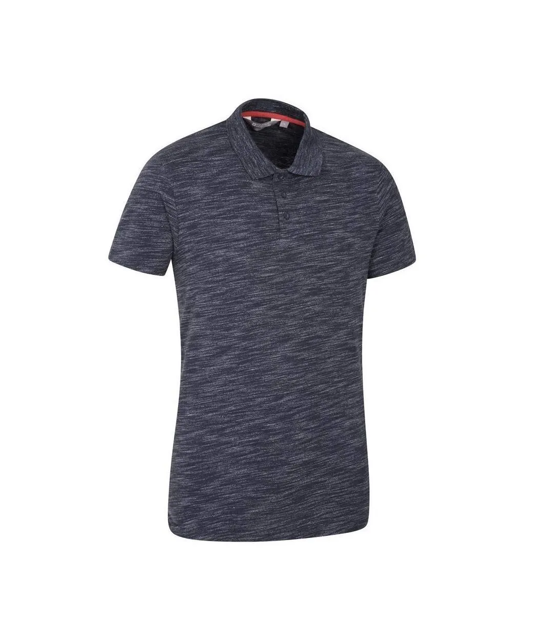 Mens hasst marl polo shirt navy Mountain Warehouse