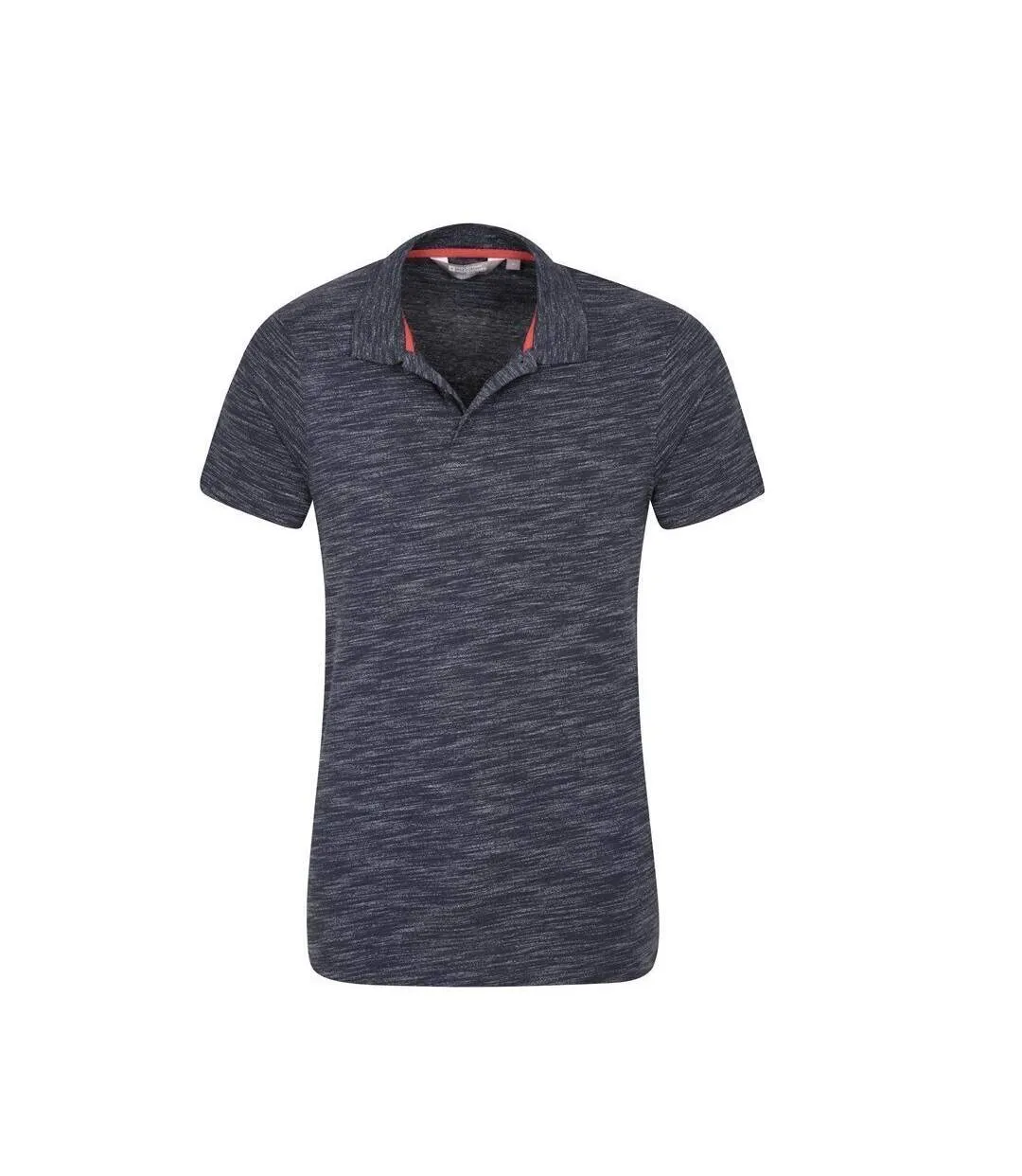 Mens hasst marl polo shirt navy Mountain Warehouse