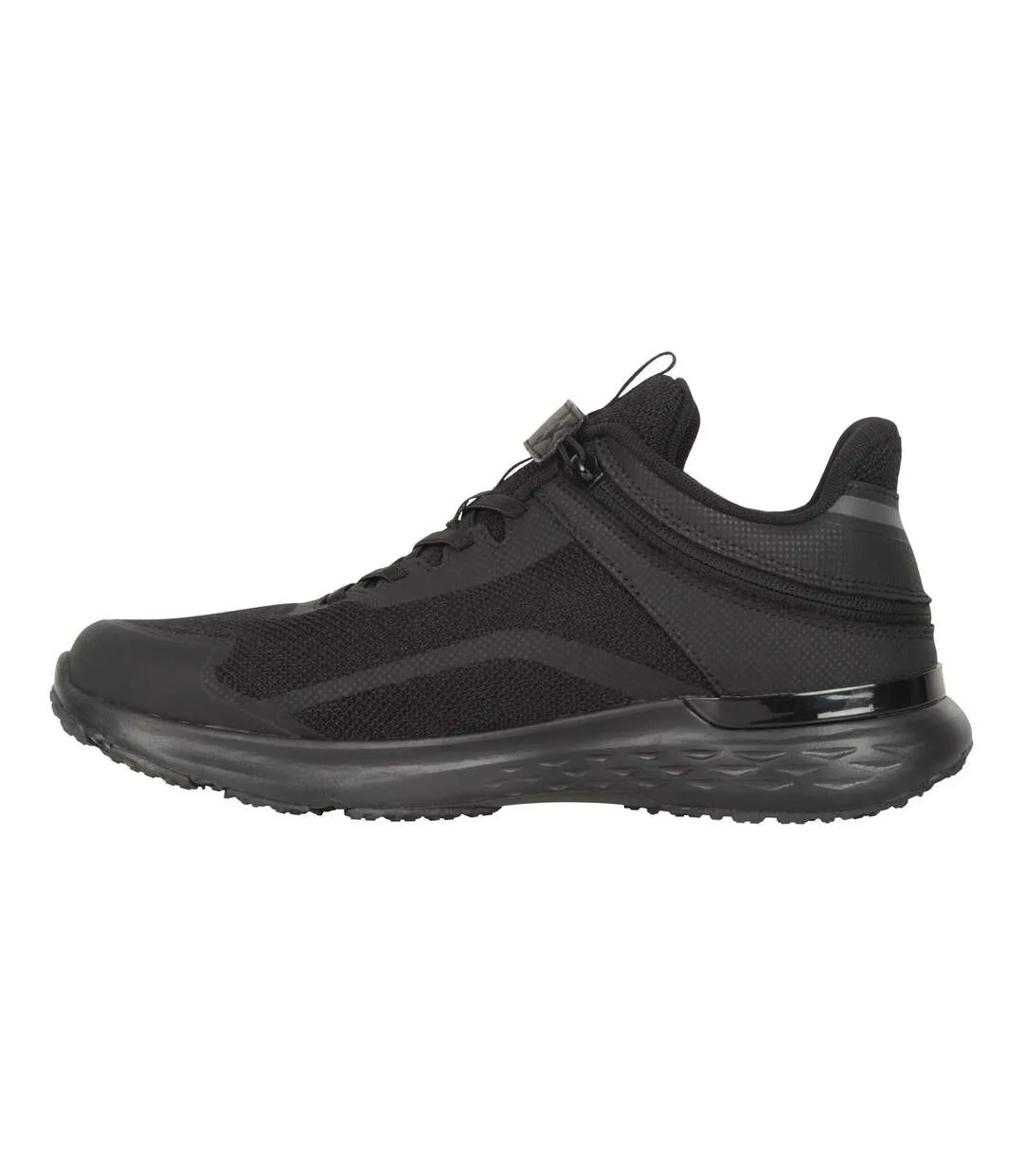 Mens solar adaptive recycled trainers black Mountain Warehouse