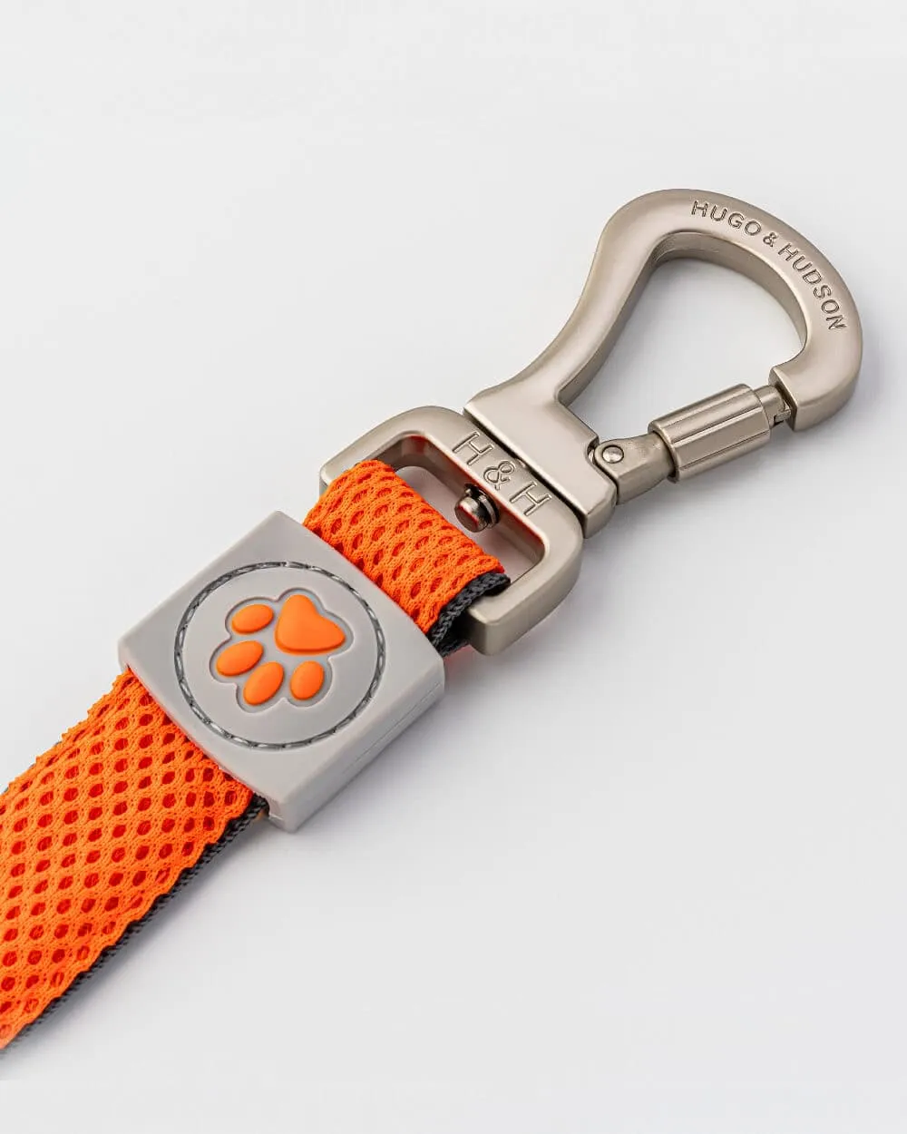 Mesh Dog Leash - Orange