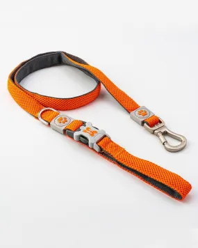 Mesh Dog Leash - Orange