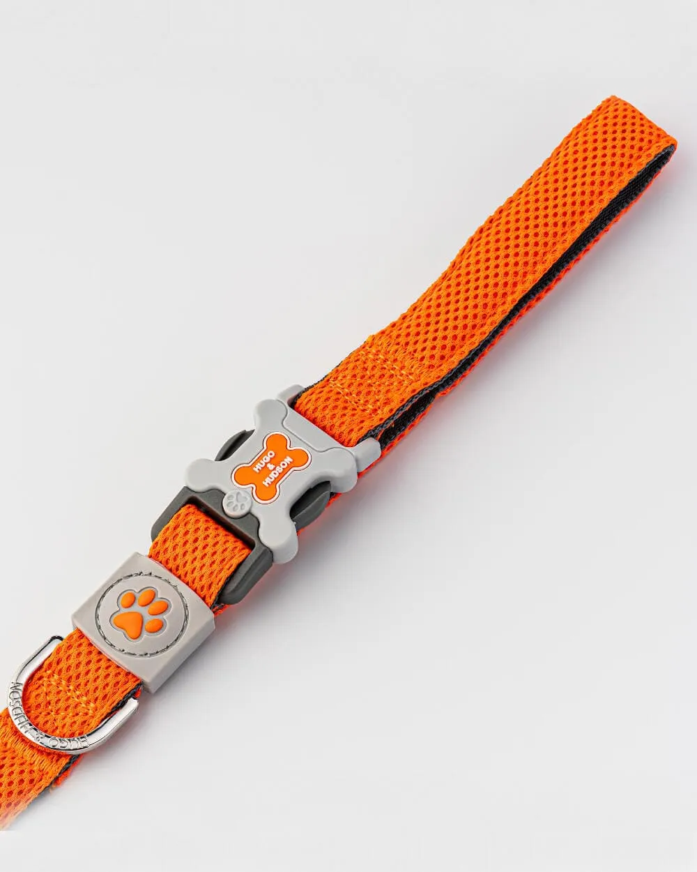 Mesh Dog Leash - Orange