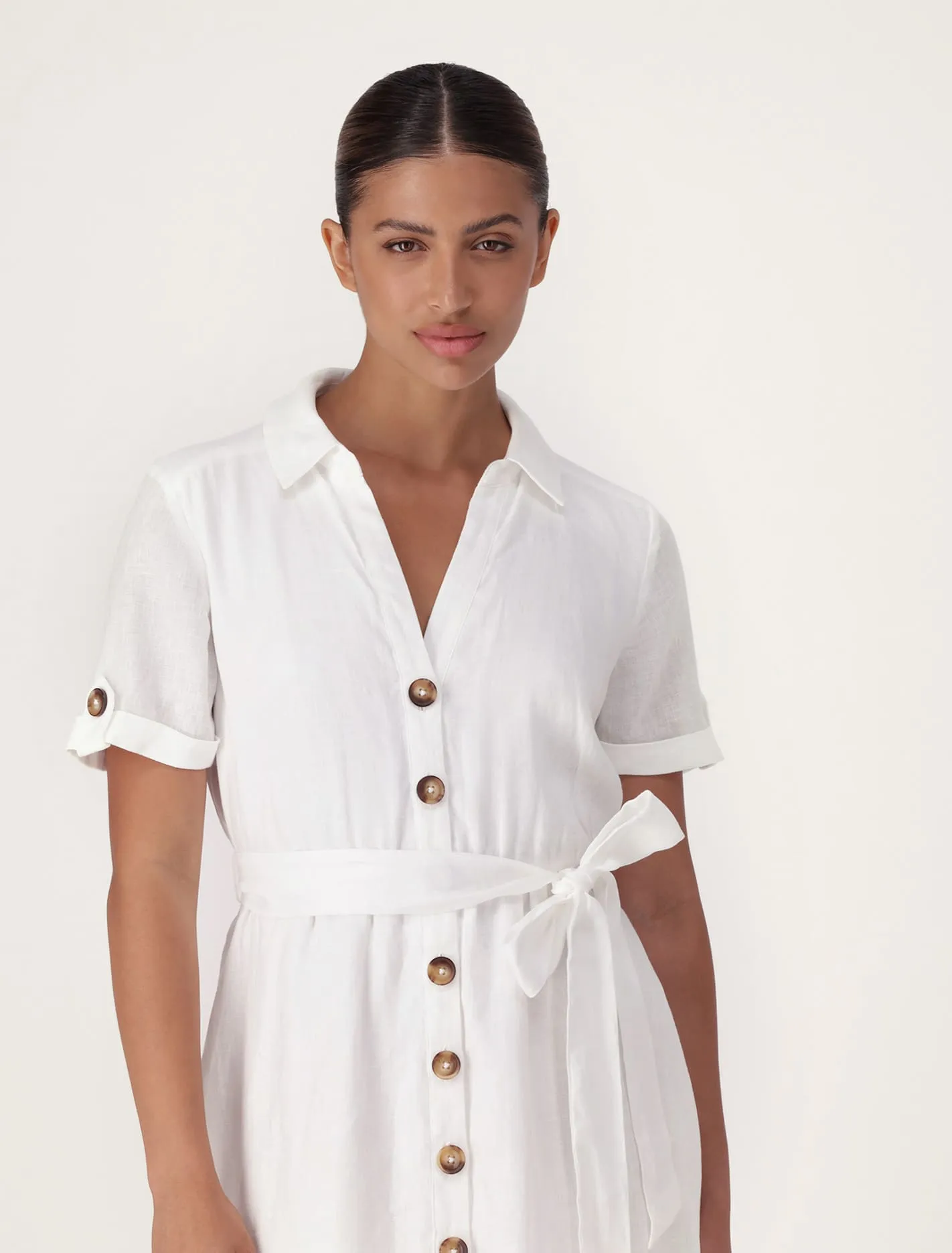 Milla Belted Shirt Dress