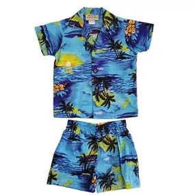 Palm Tree Boys Cabana Set