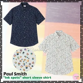 Paul Smith  |Dots Street Style Cotton Short Sleeves Shirts