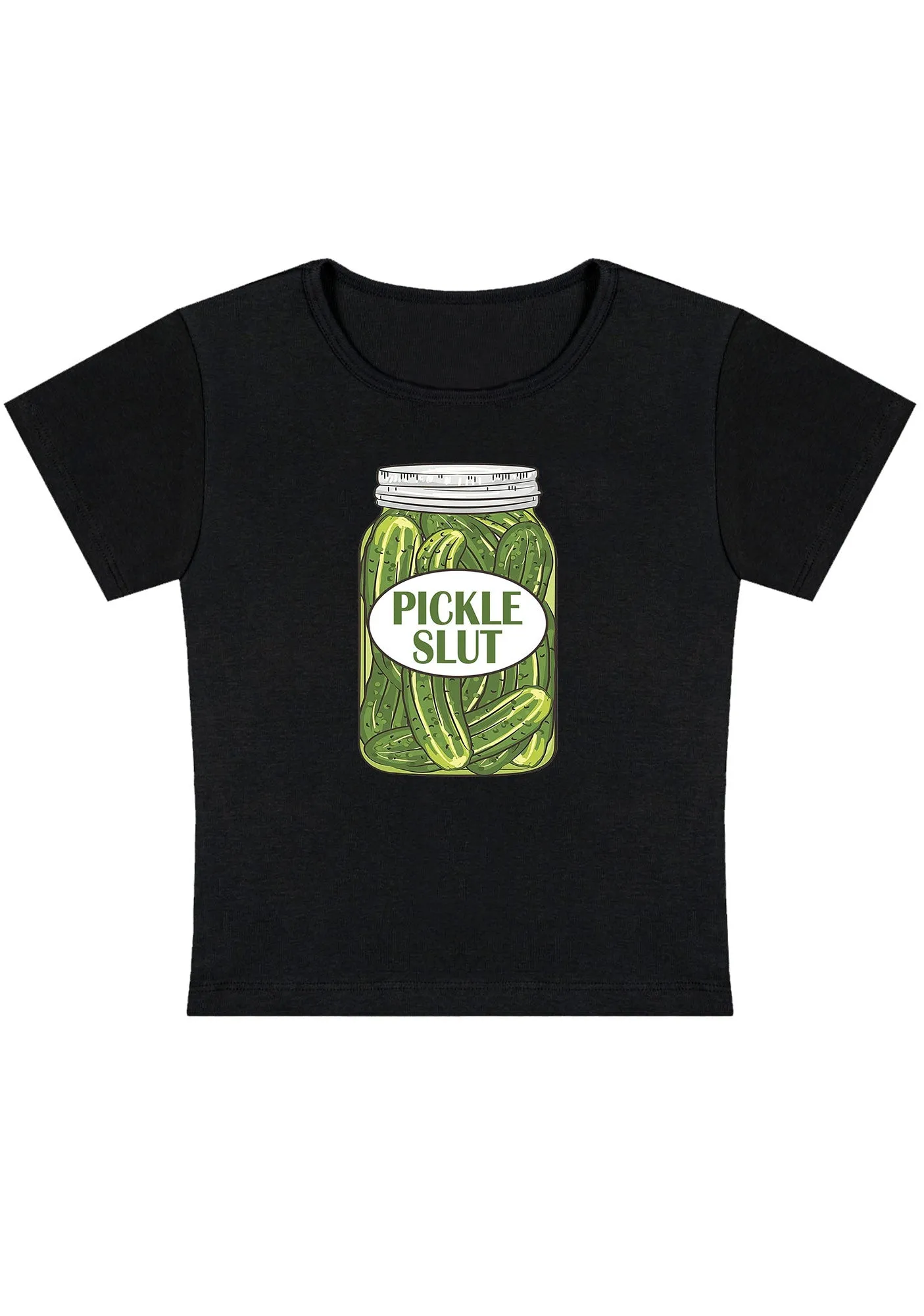 Pickle Slxt Y2K Baby Tee