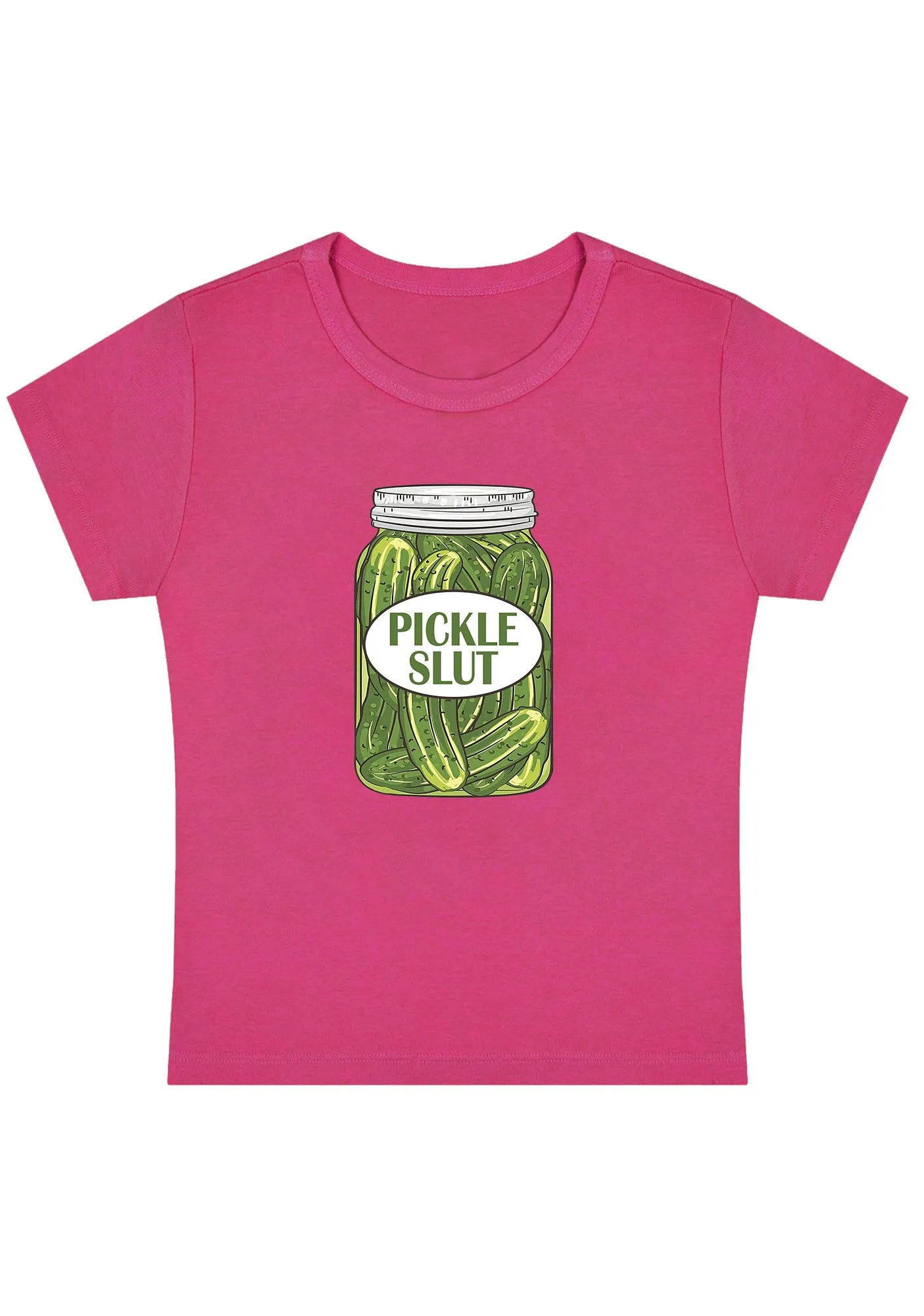 Pickle Slxt Y2K Baby Tee