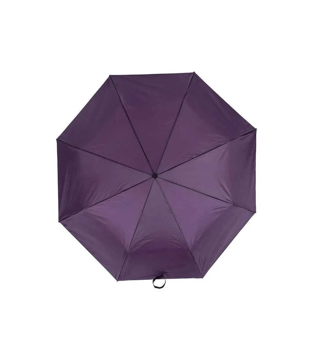 Plain walking folding umbrella one size berry Mountain Warehouse