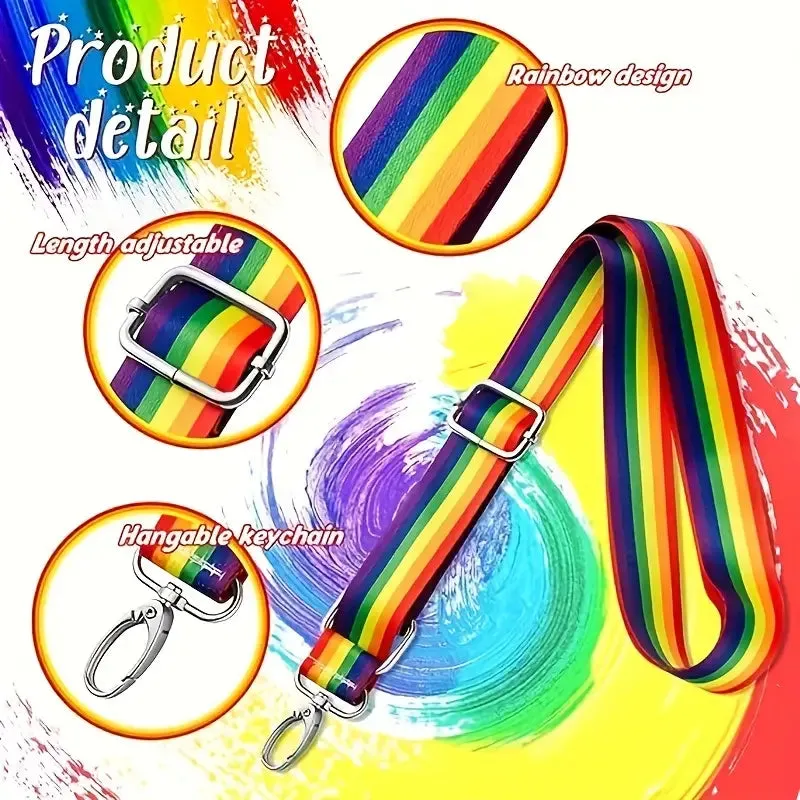 Pride Rainbow Lanyard (LY001)