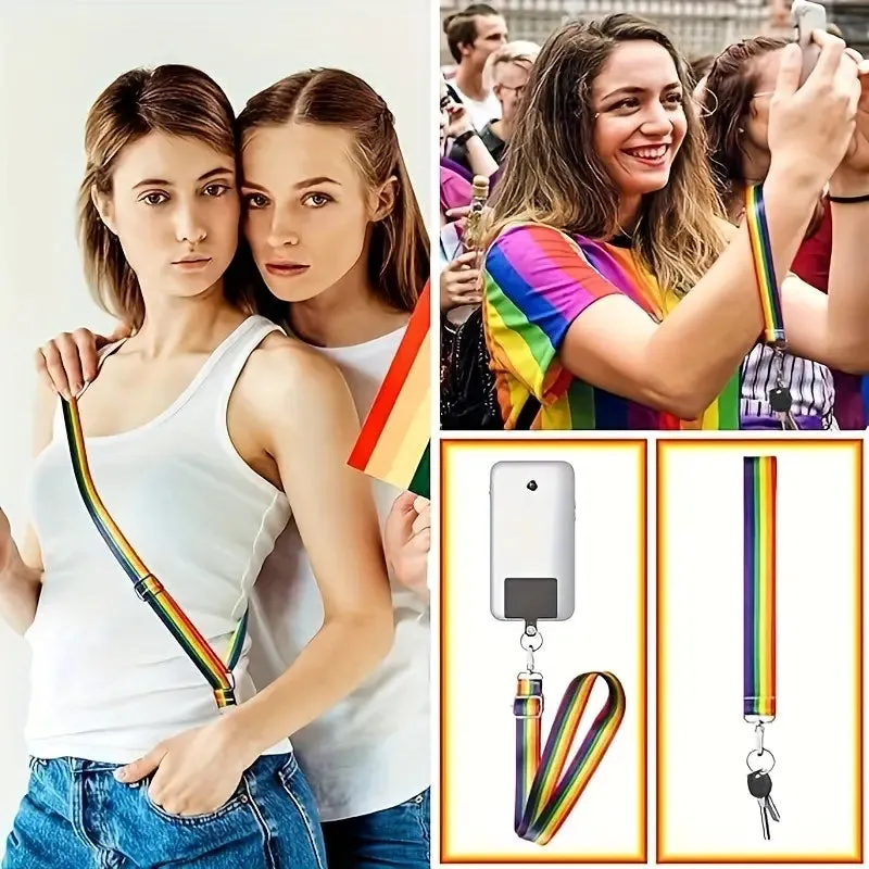 Pride Rainbow Lanyard (LY001)