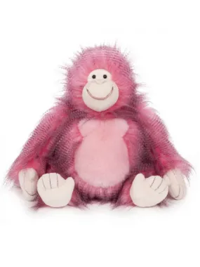 Ramona Plush Pink Gorilla Teddy Bear