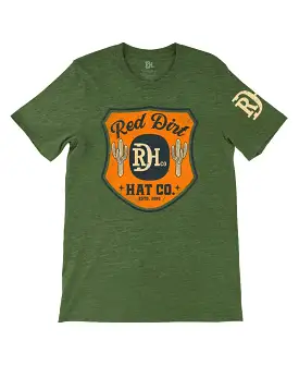 Red Dirt Buffalo Badge Tee