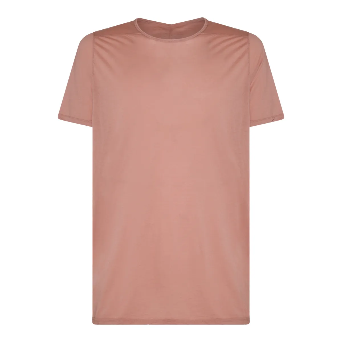 RICK OWENS  |Crew Neck Plain Cotton Short Sleeves Designers