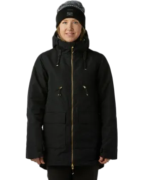 Rojo Birdie Jacket True Black | Snow Jackets Womens | Snow Skiers Warehouse