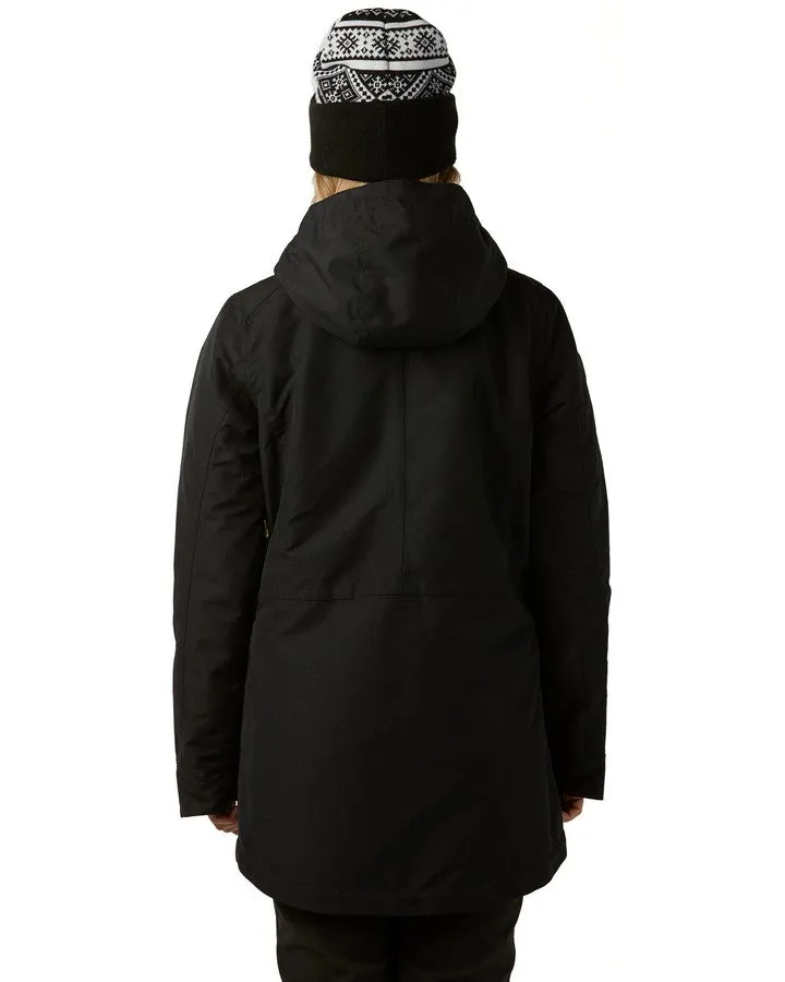 Rojo Birdie Jacket True Black | Snow Jackets Womens | Snow Skiers Warehouse