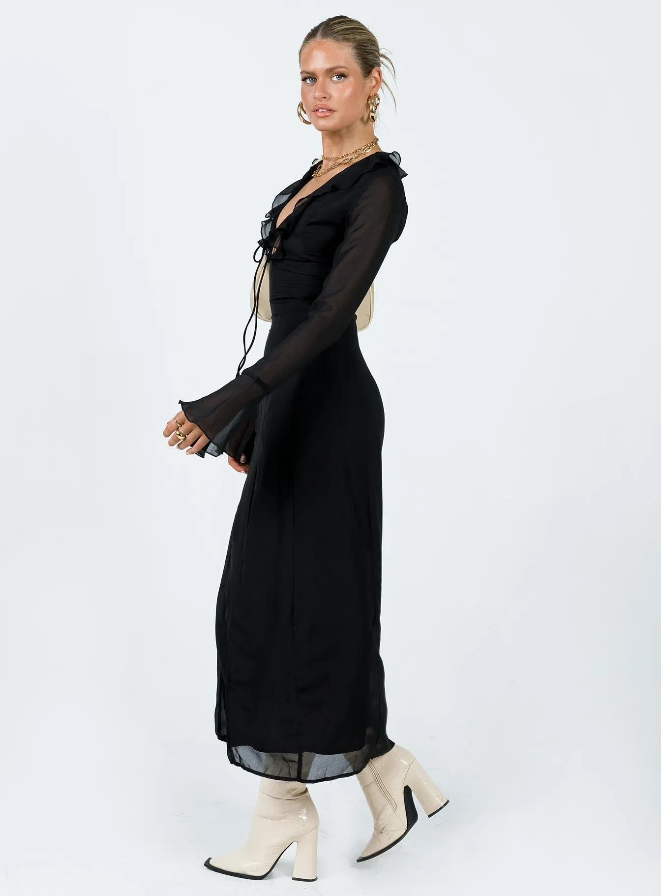 Rosalia Maxi Dress Black