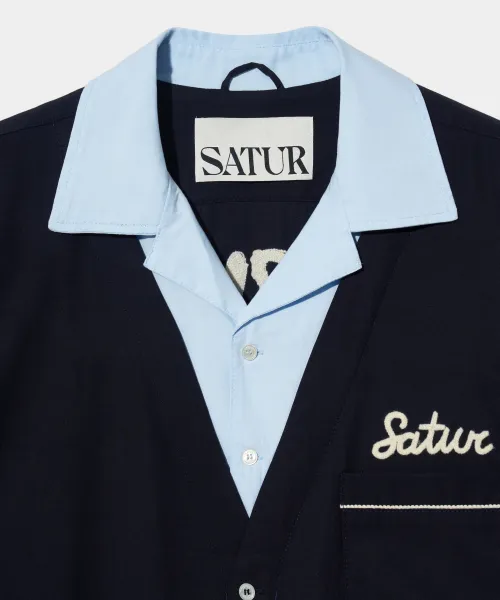 SATUR  |Short Sleeves Logo Polos