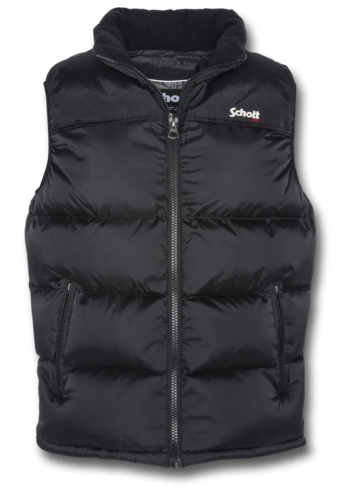 SCHOTT UTAHV SLEEVELESS PUFFER JACKET