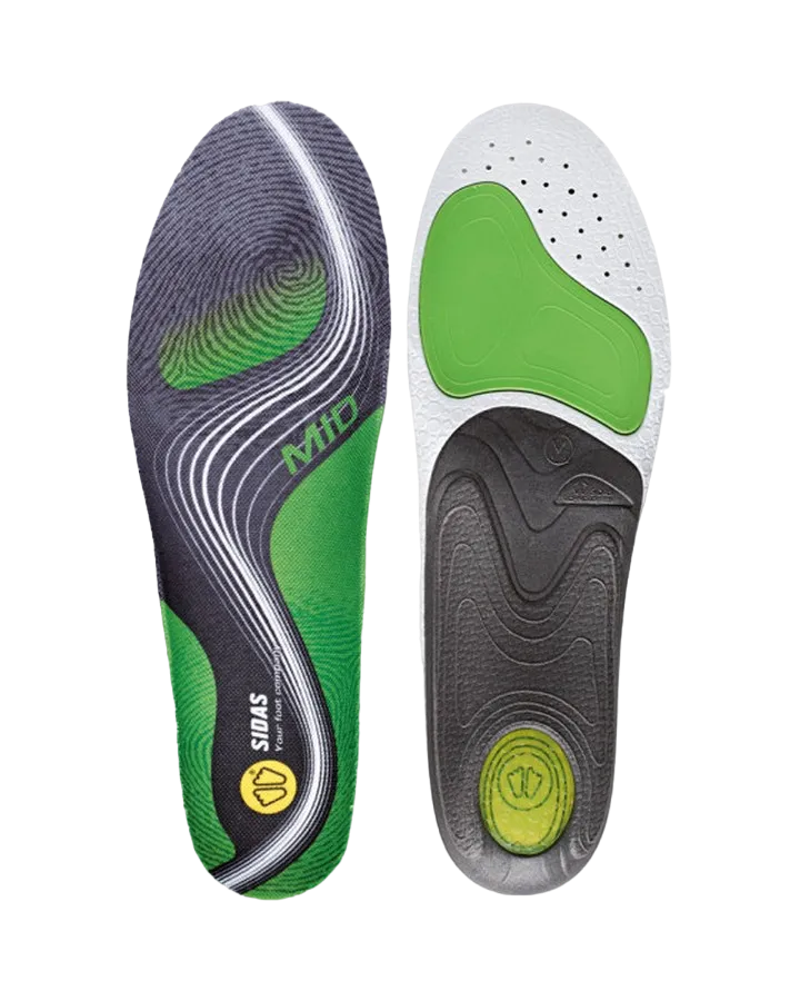 Sidas 3 Feet Activ Mid Footbeds | Insoles | Snow Skiers Warehouse