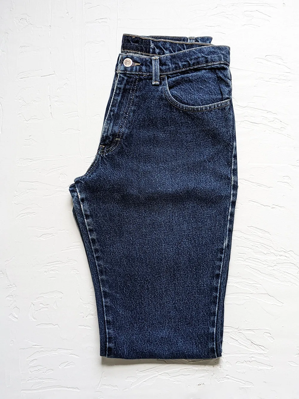 SONOMA Dark Wash Raw Hem Kick Flares