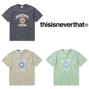 thisisneverthat  |Street Style Plain Cotton Short Sleeves Logo T-Shirts