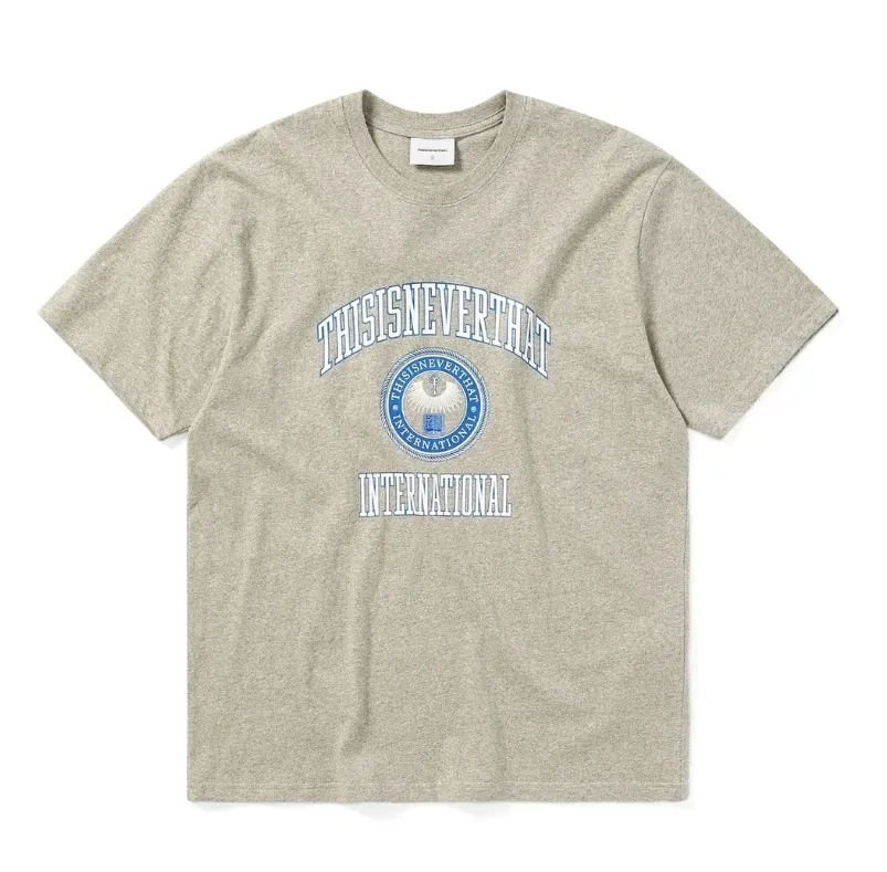 thisisneverthat  |Street Style Plain Cotton Short Sleeves Logo T-Shirts