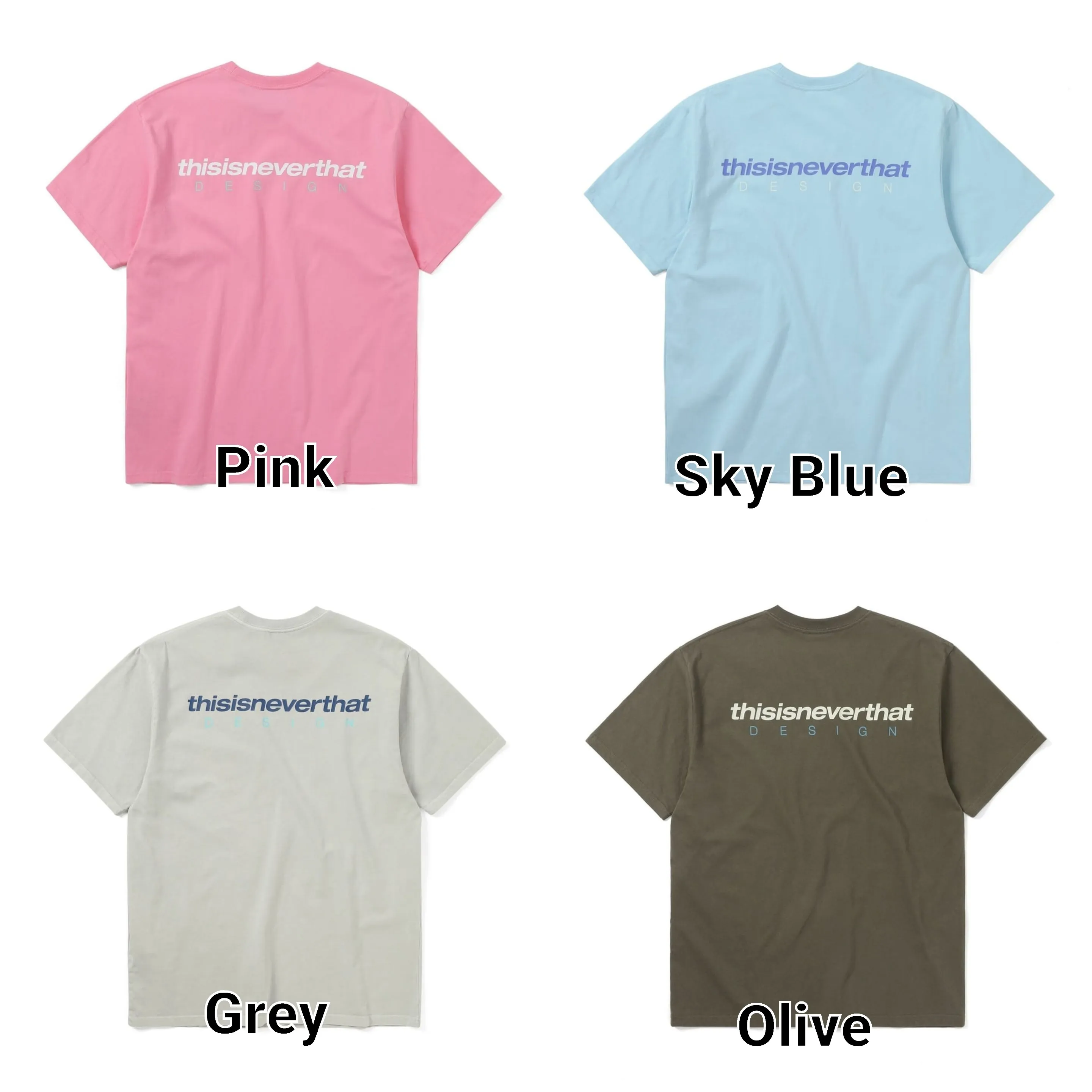 thisisneverthat  |Unisex Street Style Cotton Short Sleeves Logo T-Shirts