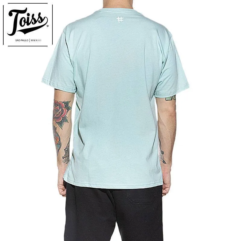 TOISS  |Street Style Plain Cotton Short Sleeves Logo T-Shirts